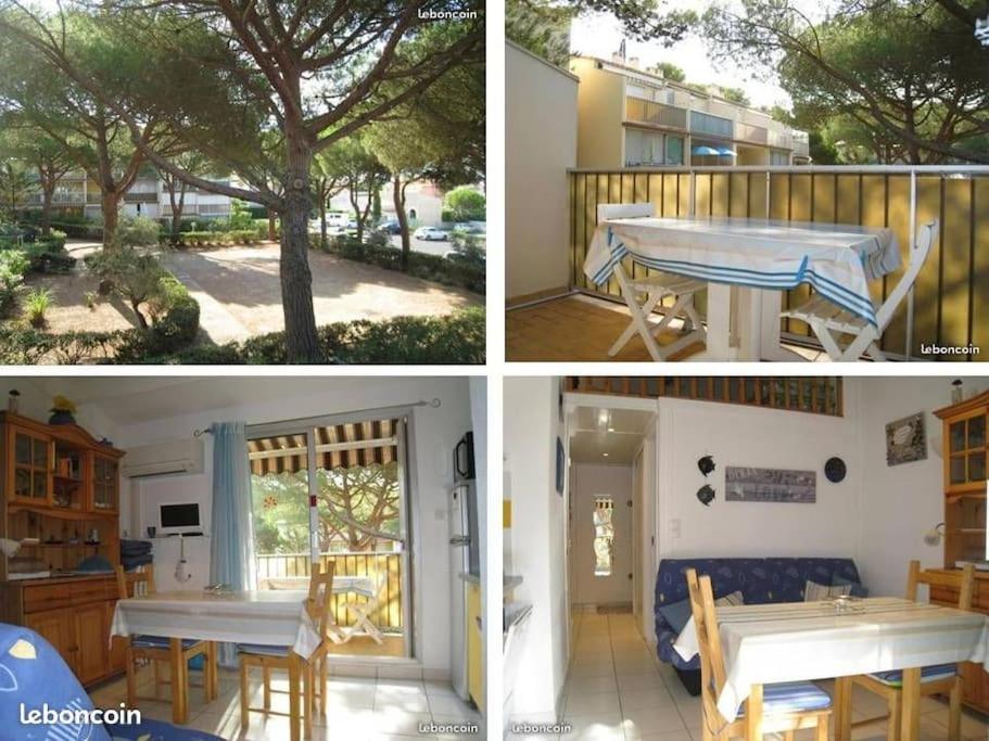 Cap D'Agde Studio Cabine 6 Pers. + Terrasse + Parking Prive + Clim Экстерьер фото